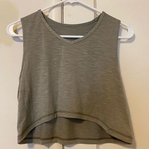 Til you collapse crop top